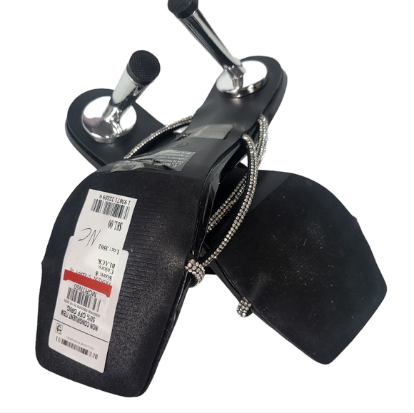 Olivia Miller Margot Strappy Heel Sandals Black 8 - Picture 4 of 4